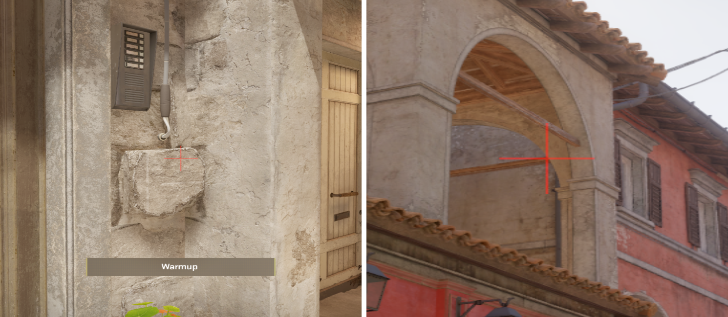 A-Long smoke lineup views on Inferno